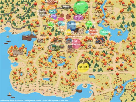 ponytown map|Full fandom map! Hi